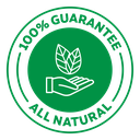 100% guarantee all natural set icon