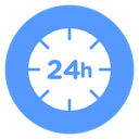 24h Clock icon