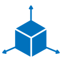 3D modeling icon