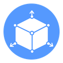 3D modeling icon