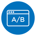 A B test icon