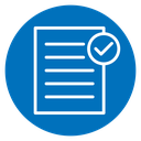 Accept document icon