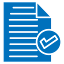 Accept document icon