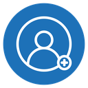 Add a new user icon