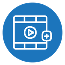 Add video icon