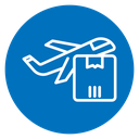 Air delivery icon