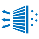 Air filter icon