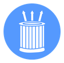 Air filter icon