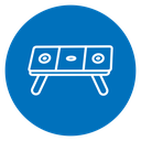 Air hockey icon