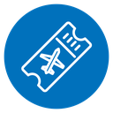 Air tickets icon