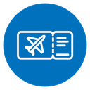 Airline ticket icon
