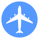 Airplane Top View icon