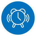 Alarm clock icon