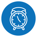 Alarm clock icon