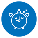 Alarm snooze 3 icon