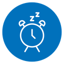 Alarm snooze icon
