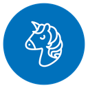 Alicorn 3 Color Filled icon