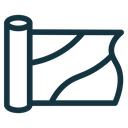 Aluminum foil icon