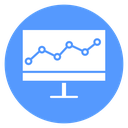 Analytics Monitor Chart icon