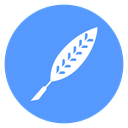 Angled Quill Feather icon