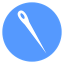 Angled Sewing Needle icon