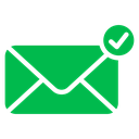 Approved Message Check Envelope icon