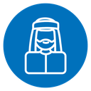 Arabic man icon