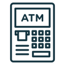 ATM machine icon