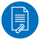 Attach document icon