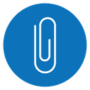 Attachment clip icon