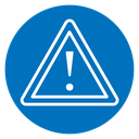 Attention sign icon
