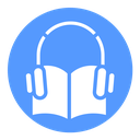 Audio book Color Filled icon