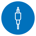 Audio jack icon