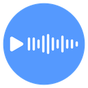 Audio Play Waveform icon