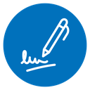 Autograph icon