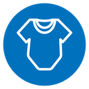 Baby onesie icon
