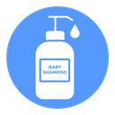 Baby shampoo icon