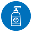 Baby shampoo icon