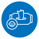 Baby wipe icon