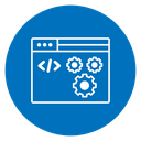 Back end icon