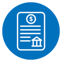 Bank statement icon