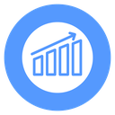 Bar Chart Trend Arrow icon