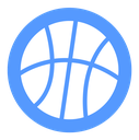 Basketball Color Filled icon