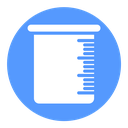 Beaker Color Filled icon