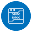 Binary code 2 icon