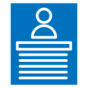Biography icon