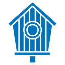 Bird house icon