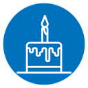 Birthday cake 2 icon