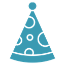 Birthday hat icon