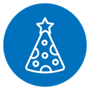 Birthday hat icon